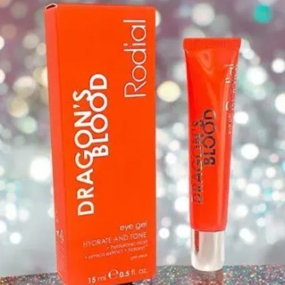 Rodial Other - NWT, Rodial Dragons Blood, Eye Gel, Hyaluronic Acid, Hydrate and Tone, 15ML